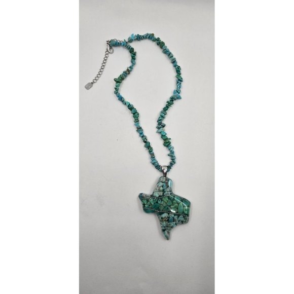 Beautiful  Handmade Texas Pendant  Necklace - Picture 2 of 2